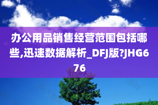 办公用品销售经营范围包括哪些,迅速数据解析_DFJ版?JHG676