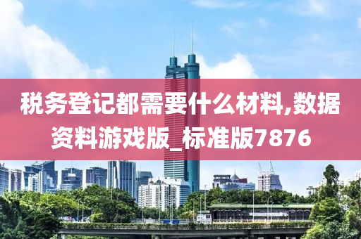 税务登记都需要什么材料,数据资料游戏版_标准版7876