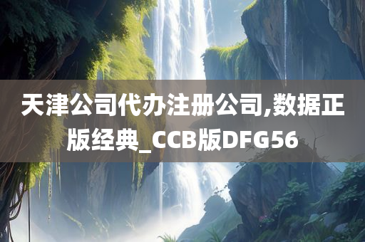 天津公司代办注册公司,数据正版经典_CCB版DFG56