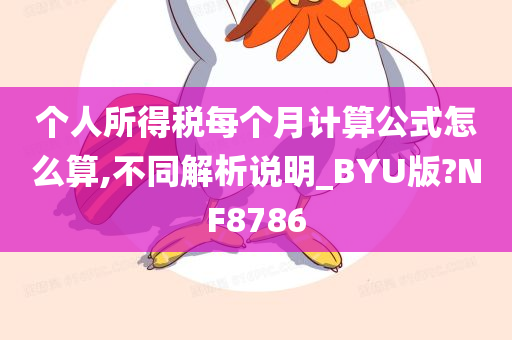 个人所得税每个月计算公式怎么算,不同解析说明_BYU版?NF8786