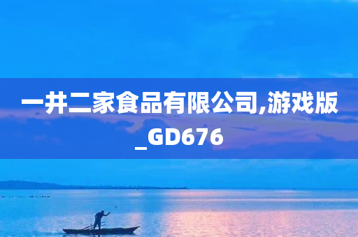 一井二家食品有限公司,游戏版_GD676