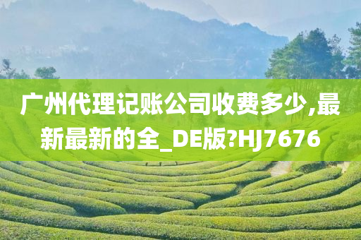 广州代理记账公司收费多少,最新最新的全_DE版?HJ7676