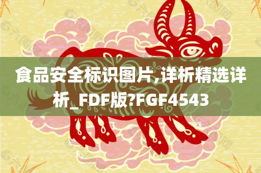 食品安全标识图片,详析精选详析_FDF版?FGF4543