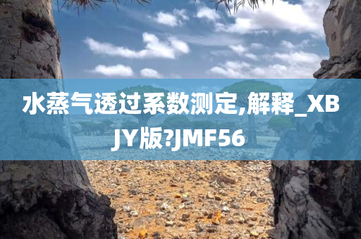 水蒸气透过系数测定,解释_XBJY版?JMF56