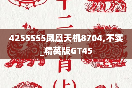 4255555凤凰天机8704,不实_精英版GT45