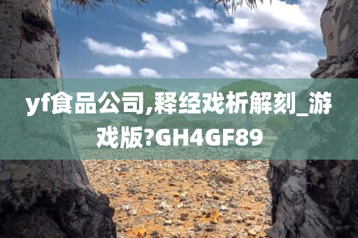 yf食品公司,释经戏析解刻_游戏版?GH4GF89