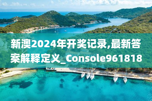 新澳2024年开奖记录,最新答案解释定义_Console961818