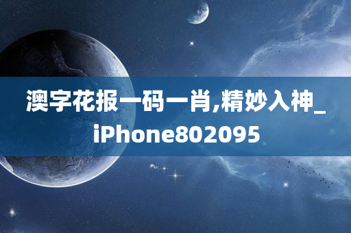 澳字花报一码一肖,精妙入神_iPhone802095