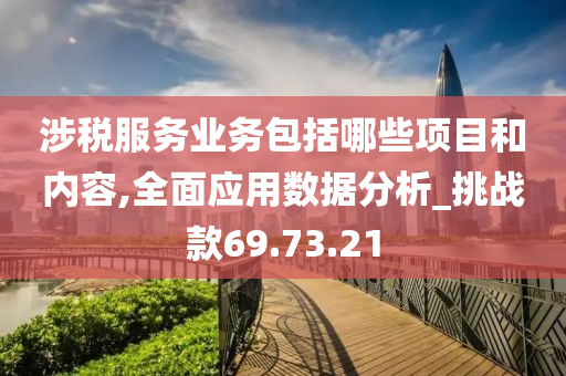 涉税服务业务包括哪些项目和内容,全面应用数据分析_挑战款69.73.21